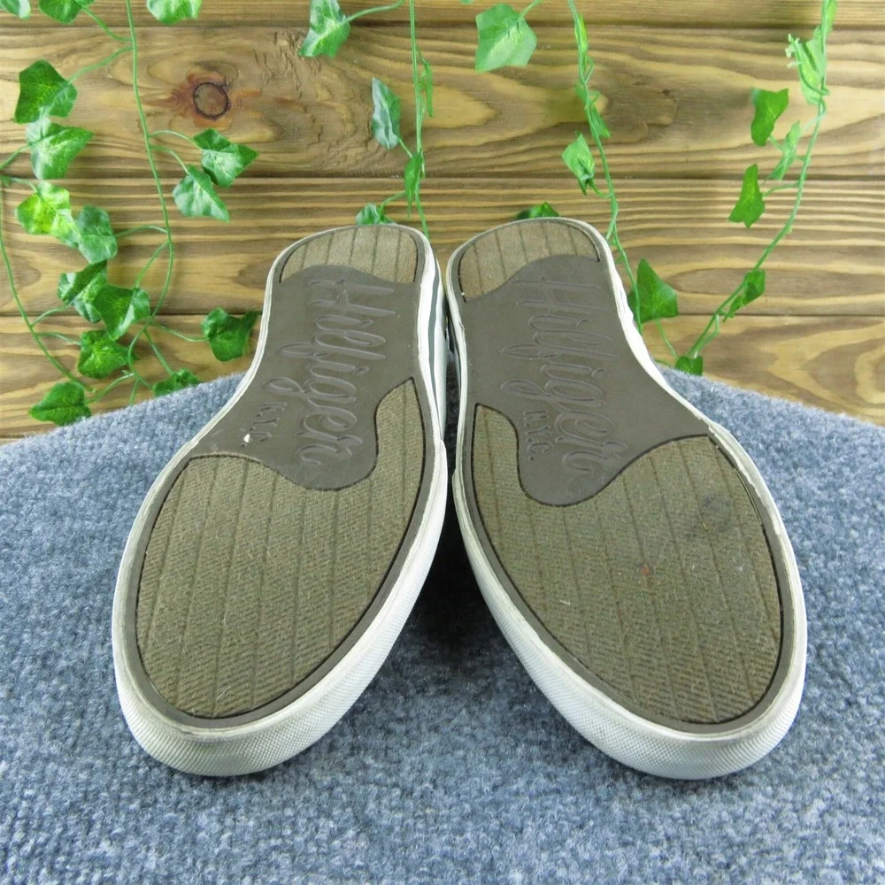 Tommy Hilfiger Men Sneaker‎ Shoes Gray Textile Lace Up Size 9.5 Medium